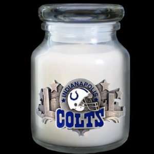 Indianapolis Colts 3 3/4 Team Candle   NFL Football Fan Shop Sports 