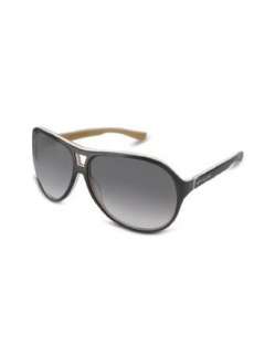   Two tone Aviator Plastic Sunglasses black/shaded grey Clothing