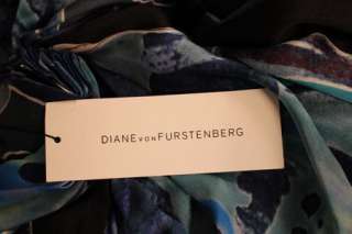 389 Diane von Furstenberg Dress Beetle Bug Silk 4 S #000861  