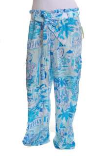 NEW Lilly Pullitzer Trista Silk Cargo Pants Sz M $228  