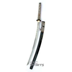  WKC Swords Wakizashi Marugata with Bohi 28 Blade Sports 