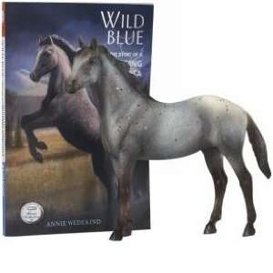  Breyer Wild Blue Classics Horse And Book Set Toys 