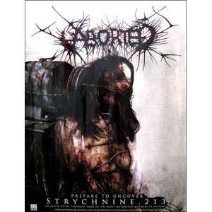  Aborted   Posters   Limited Concert Promo