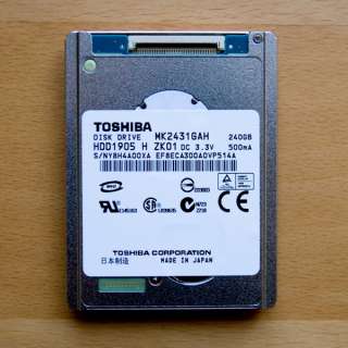 iPod Video 240GB Hard Drive Upgrade Kit for iPod 5 and 5.5   Toshiba 