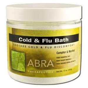  Abra Therapeutics Cold and Flu Bath Camphor and Menthol 17 