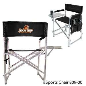   Chair Aluminum chair w/fold out table, insul. drink holder, & pockets