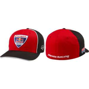   Racing Honda Redbull Red Bull Hat Size Flexfit Large XLarge L/XL NEW