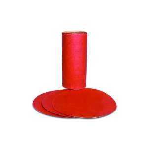  3M 01605 Red 5 P220 Grit A Weight Abrasive PSA Disc, (100 