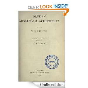 Start reading Absalom & Achitophel 