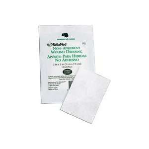  RELIAMED NON ADH ABSORBENT PAD, 2 X 3, STRL, 100 Health 
