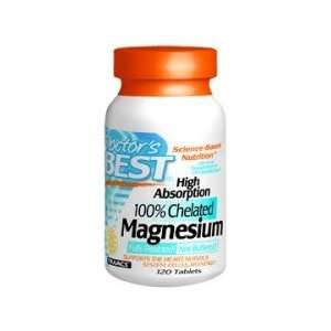 Doctors Best High Absorption Magnesium    100 mg elemental    120 