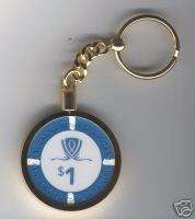 Wynn Las Vegas $1 Casino Chip Key Chain Ring Keychain  
