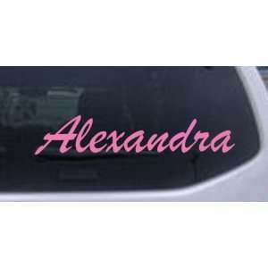   Car Window Wall Laptop Decal Sticker    Pink 3in X .6in Automotive