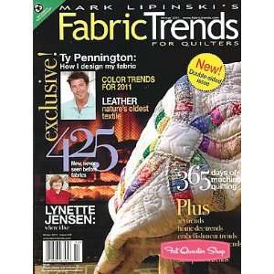  Fabric Trends for Quilters Magazine   Winter 2011 Issue 