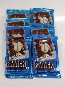 1999 WWF/ WWE SmackDown TRADING CARDS SEALED 8 PACKS  
