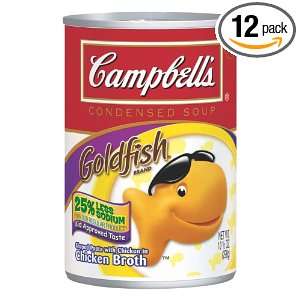 Campbells Condensed Goldfish Pasta with Meatballs in Chicken Broth 