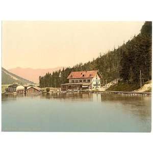  Photochrom Reprint of Achensee, Seepitz, Tyrol, Austro 