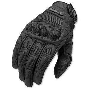  Teknic Chicane Short Cuff Gloves   Small/Black/Black 