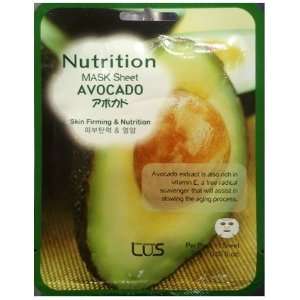  Skin Firming & Nutrition Avocado Mask Pack 10 Pieces 
