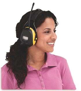   Reducing Headphones AM/FM Radio Hearing Protect + free 2Day Ship