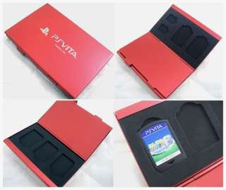New Sony PlayStation Official licensed Metal Card Case for PS Vita 