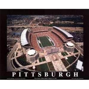  Pittsburgh Steelers Heinz Field Poster Print First Game 