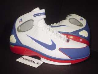 2004 Nike Air Zoom Huarache 2K4 KOBE BRYANT LA ALL STAR RED WHITE BLUE 