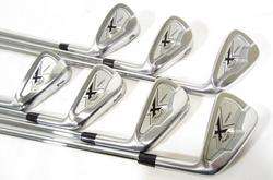 CALLAWAY 2007 X FORGED 4 PW IRON SET w/ Project X 6.0 Flighted Shafts 