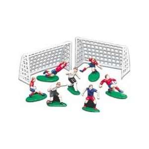  WILTON 9 PC SOCCER SET CUPCAKE AND CAKE TOPPER 2113 9002 