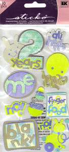 EK Success Sticko Dimensional Stickers 2 Years Old  