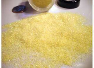 D00238 PREMIUM Grade Ultra Fine Glitter   Lemonade  