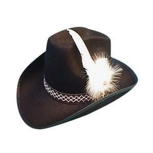  Ukps Cowboy Hats   Cowboy Black Band/Feather Toys & Games