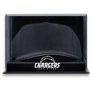   Chargers Wall Mounted Acrylic Cap Logo Display Case