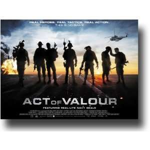  Act of Valor Poster   2012 Movie Promo Flyer   11 X 17 