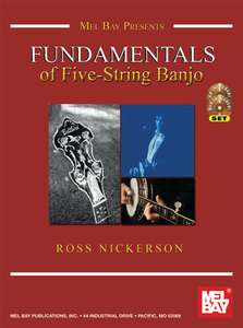 FUNDAMENTALS OF FIVE STRING BANJO BOOK CD + DVD SET NEW  