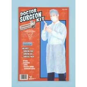  Surgeon Kit W Gown Hat And Mask Beauty
