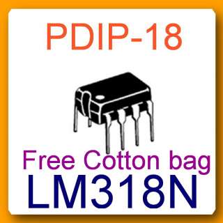 LM318 LM318N Precision Hi Speed Op Amp IC DIP 8 Pb Free