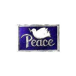    Blue Peace Dove Embossed Sticker Seals Arts, Crafts & Sewing