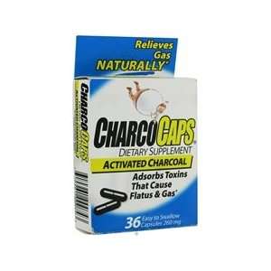  Requa CharcoCaps Activated Charcoal, Capsules  36 Health 