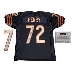 William Perry Signed Uniform   Home w SB XX Champs 1 TD   Autographed 