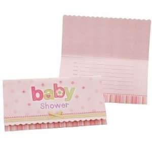  Carters Baby Girl Invitations (8 count) 