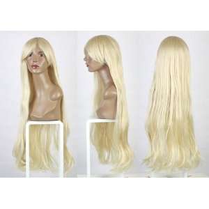    resist Chobits Cosplay Theater Wig   light blond