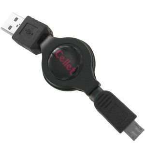   Retractable Cord USB Data Cable for Samsung Marvel S5560 Electronics