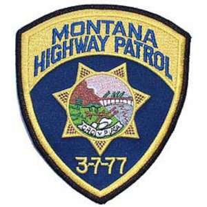  Police Montana Highway Patrol Patch Patio, Lawn & Garden