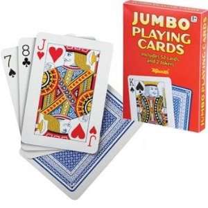  Jumbo Playing Cards   Toysmith