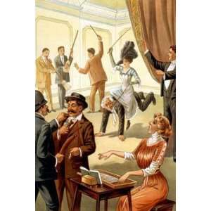  Unusual Acts under Hypnosis 24x36 Giclee