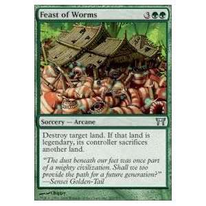     Feast of Worms   Champions of Kamigawa   Foil Toys & Games