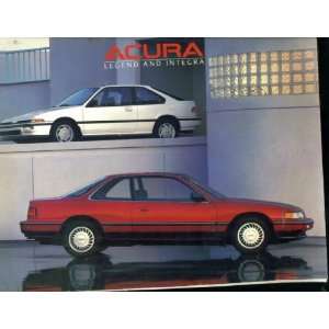  Honda Acura Legend and Integra Catalog 1998. Catalogue 