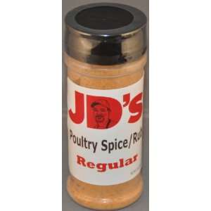 JDs Poultry Spice/Rub   Regular (mild)  Grocery & Gourmet 