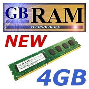 4GB DDR3 memory for Dell Precision Workstation T3500  